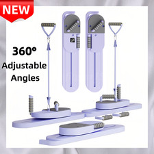 Portable Split Ab Board with Resistance Bands...
