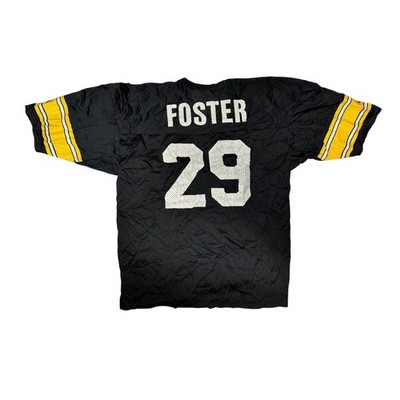 Champion Barry Foster Pittsburgh Steelers #29 Black Jersey Size 52