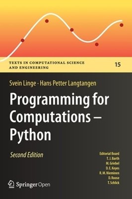 Programming for Computations - Python: A Gentle Introduction to Numerical: Used