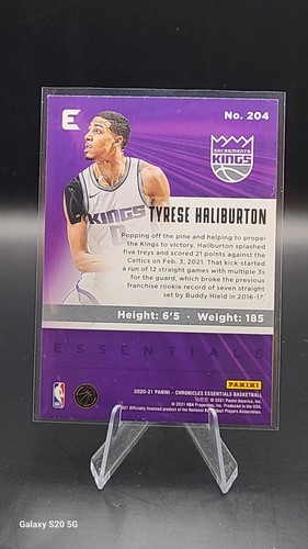 2020-21 Panini Chronicles - Tyrese Haliburton #204 - Picture 2 of 2