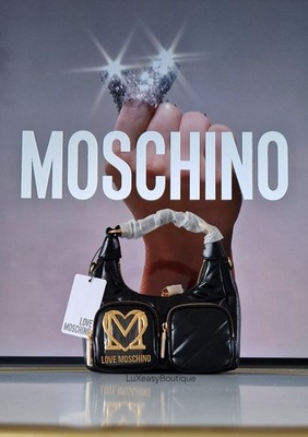 LOVE MOSCHINO UVP229  Handbag Crossbody Handtasche Umhängetasch LuXeasyBoutique 