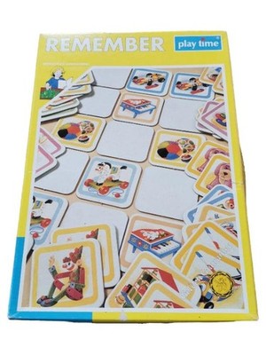 Play Time Remember Gedächtnisspiel Vintage Spielzeug Motive Golden Garantie