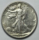 1934-D Walking Liberty Half Dollar; Higher Grade 50C; U028
