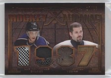 2019 Leaf Ultimate Hockey Almanac Bronze 17/20 Luc Robitaille Ron Hextall 0j5x