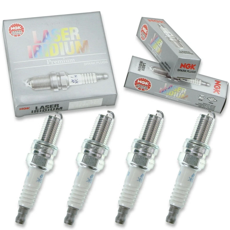 4 X NGK Laser Iridium Plug Spark Plugs 1999-2002 Chevrolet Tracker 1.6L L4 Kit - Image 2 of 3