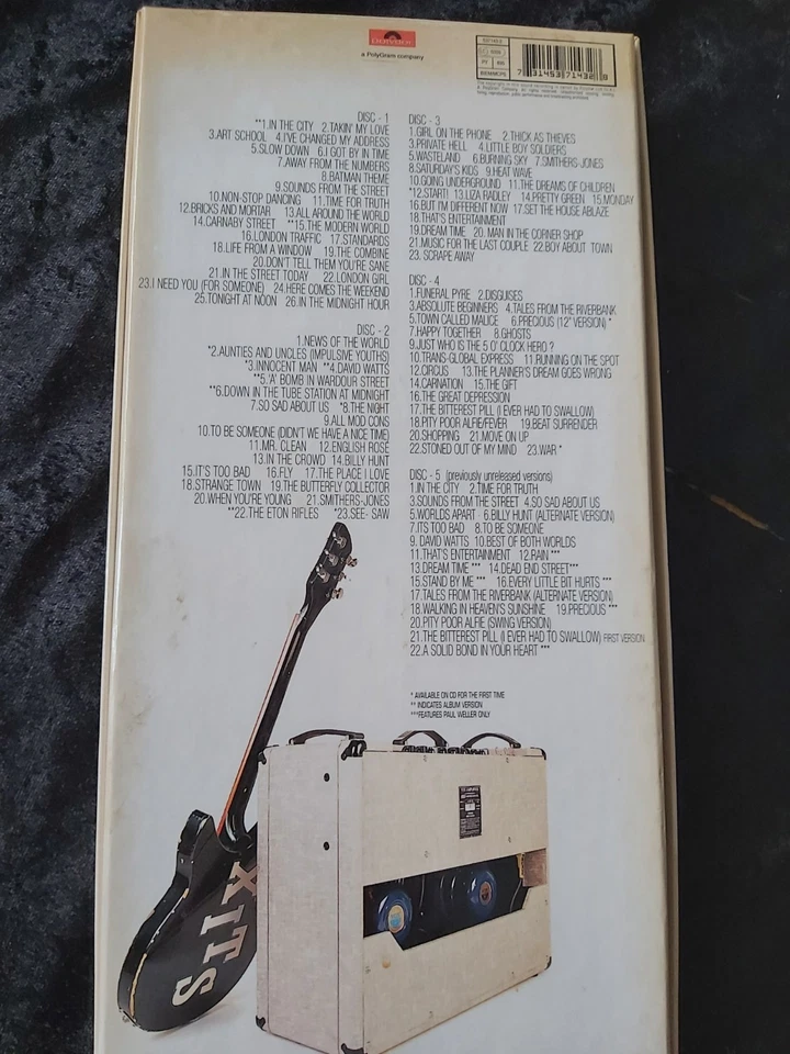 The Jam – Direction Reaction Creation  ( 5  CD  BOX SET + Booklet) - Bild 3 von 3