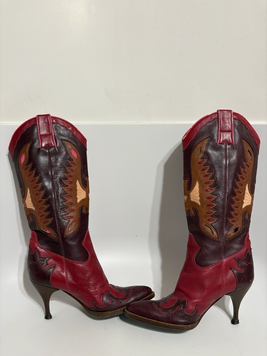 希少✨DOLCE&GABBANA ウエスタンブーツ 37 希少✨DOLCE&GABBANA ウエスタンブーツ 37 希少✨DOLCE&GABBANA