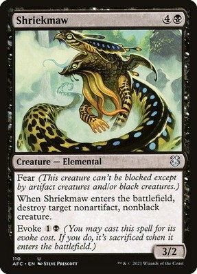 [MTG] Shriekmaw (110) (AFC) LP-HP
