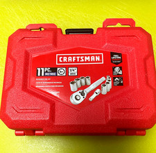 New Craftsman 11pc 14 Drive Metric Mechanics Socket Set Cmmt34861 New Craftsman 11pc 14 Drive Metric Mechanics Socket Set Cmmt34861