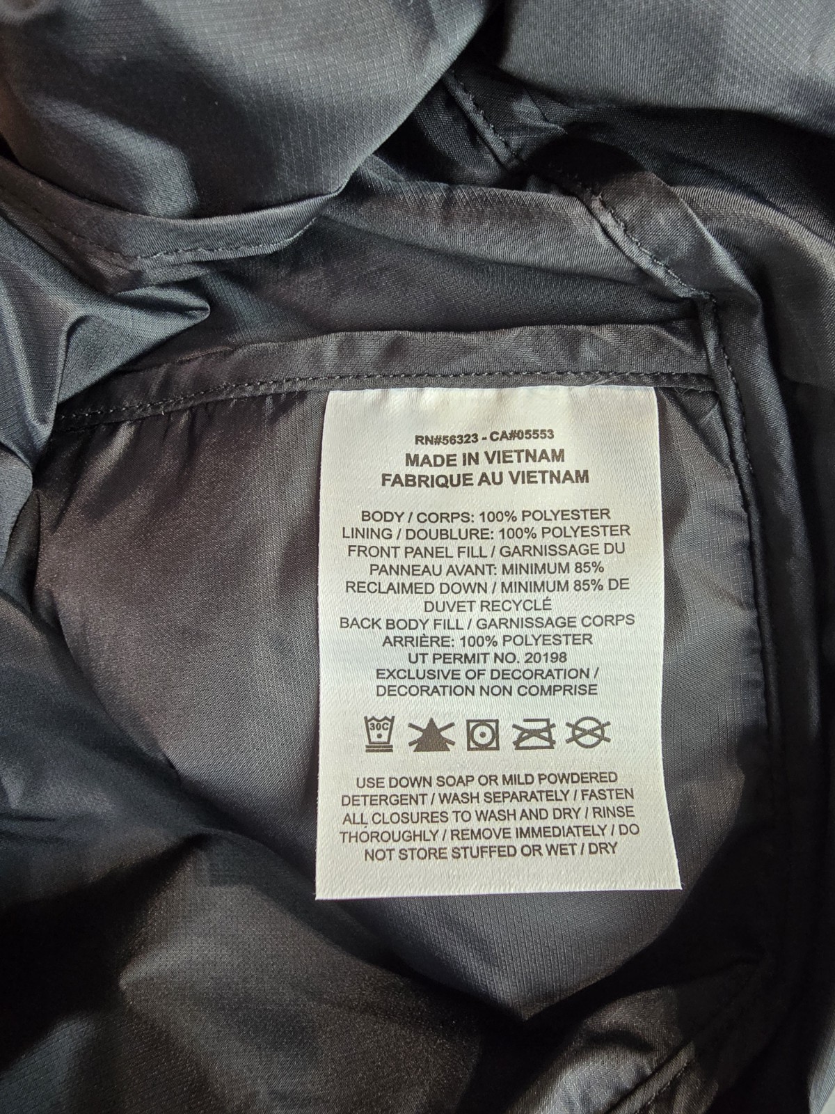 SACAI X NIKE Nike Therma Fit ADV Repel Aeroloft Gilet Uomo Nero Giacca da Corsa Senza Maniche XL