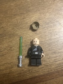 Lego Star Wars Minifigure Jedi Luke Skywalker Endor Outift Lightsaber 10236