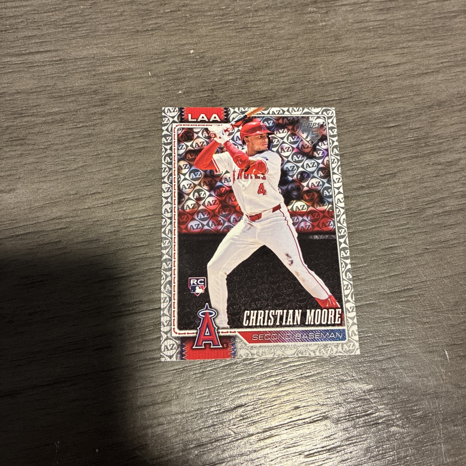 2026 Topps Series 1 Christian Moore Spring Training Foil RC #147