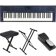 Roland GO:KEYS 3 Keyboard Essentials Bundle - Midnight Blue
