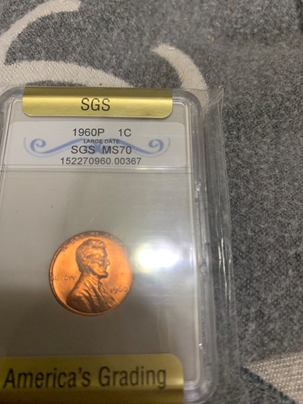 1960P MS70 lincoln cent beauty!
