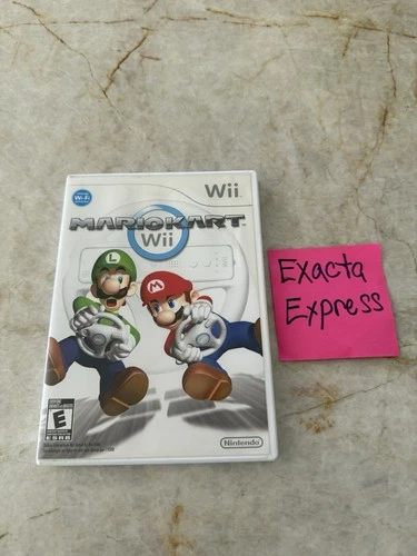 Mario Kart Wii (Nintendo, 2008) CIB Complete Tested Working, Free Fast Ship!