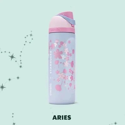 New Starbucks X Owala 2026 Sakura Limited Insulated Water Bottle