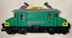 Lego 7898 Green CARGO TRAIN DELUXE Remote Control RC Box Track Manuals - Nice!