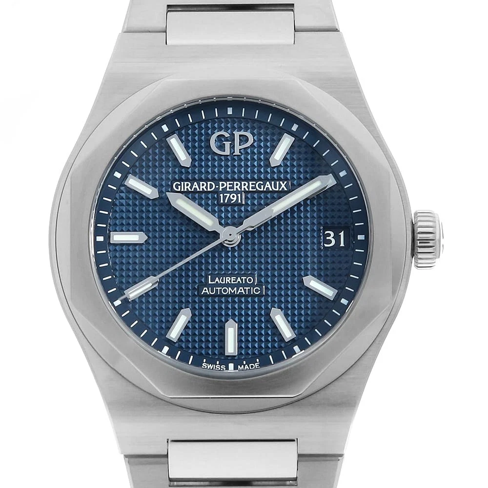 Girard Perregaux — Girard-Perregaux Laureato 1.7" 81010-11-431-11A second hand mens