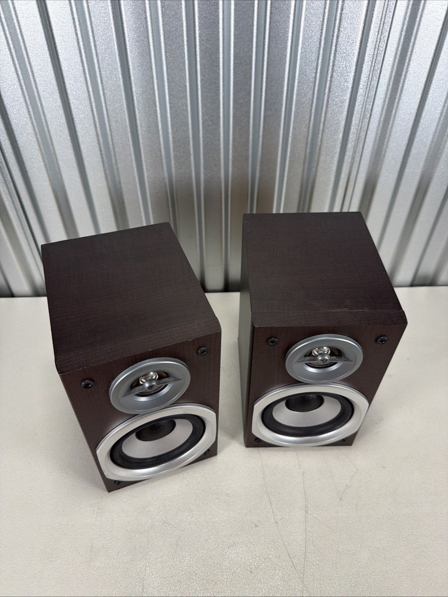 JVC　SP-EXHR5 JVC SP-UXG50 Woodgrain Stereo Bookshelf Speakers 120W 6Ohms | eBay