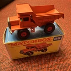 MATCHBOX SERIES No28 MACK DUMP TRUCK MADE IN ENGLAND 1968 LESNEY