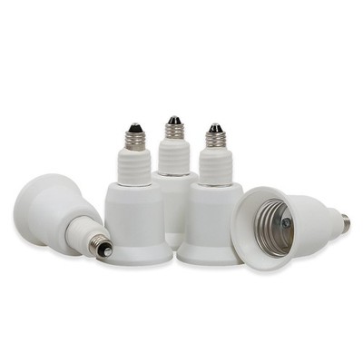 E11 to E26 E27 Socket Adapter Converter,Mini Candelabra E11 Base Convert to M...