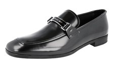 PRADA Leather Loafer Suit Dress Shoes - 2DC075 - Black - NEW -  US 7.5 EU 40,5
