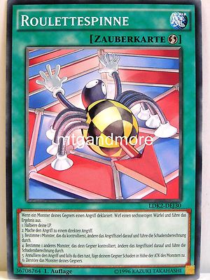 Yu-Gi-Oh - 2x Roulettespinne - DEJ30 - LDK2 - Legendary Deck II Joey