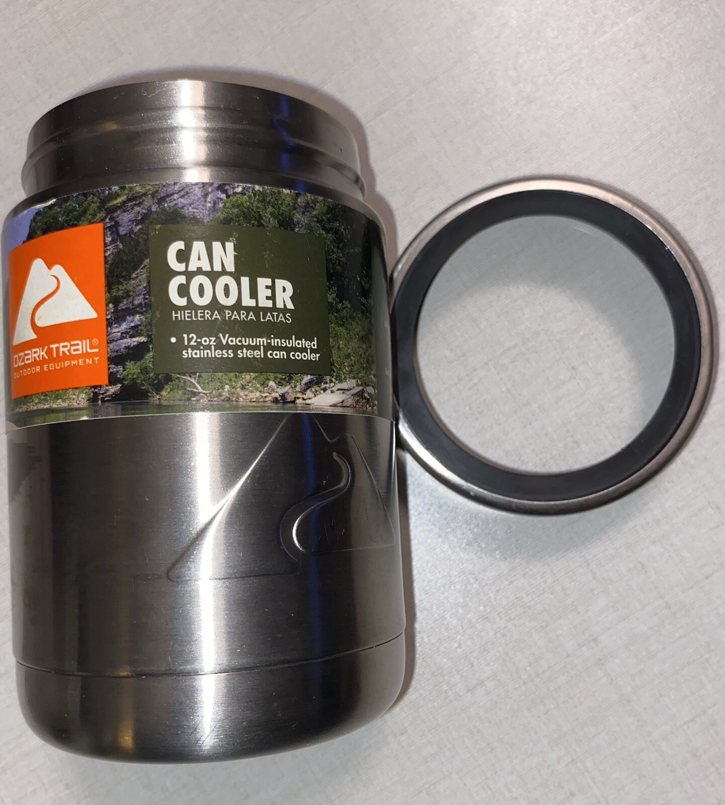 Ozark Trail 12-oz Vacuum Insulated Stainless Steel Can Cooler