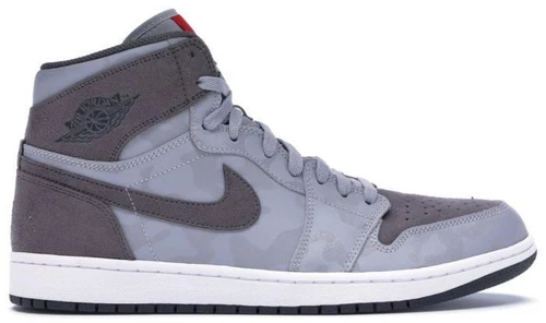 Jordan 1 Retro Premium High Grey Camo
