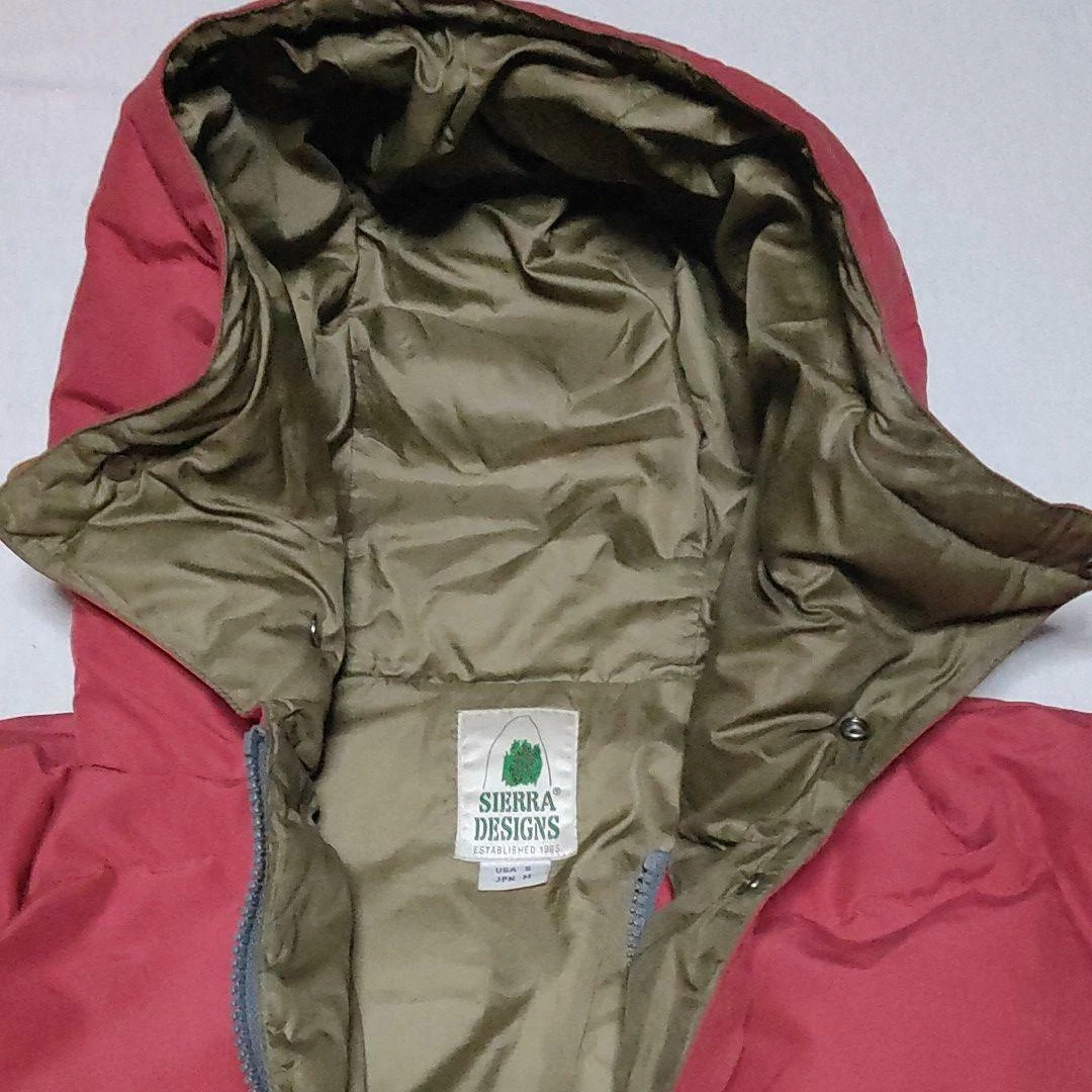 BEAMS PLUS SIERRA DESIGNS KAPTAIN SUNSHINE Down Jacket Men M Red From Japan USED