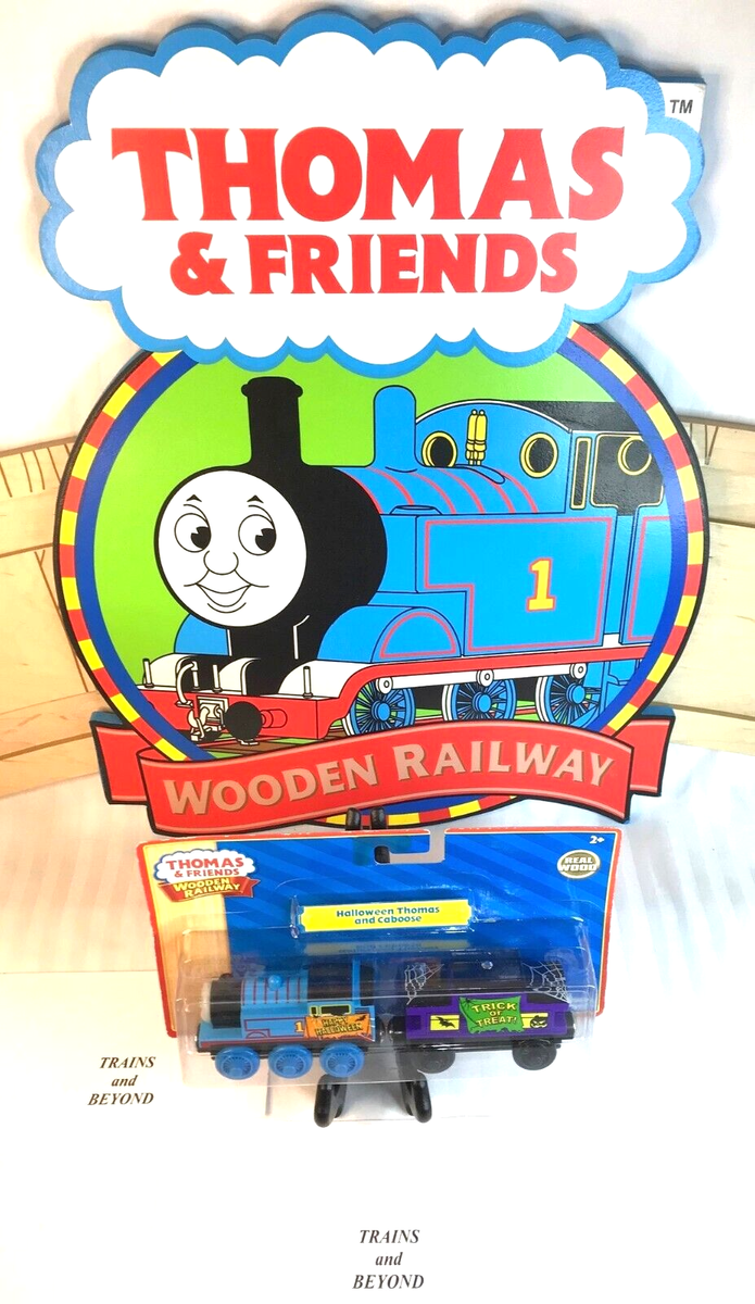 Halloween Thomas and Caboose - LC98056 - Thomas & Friends Wooden