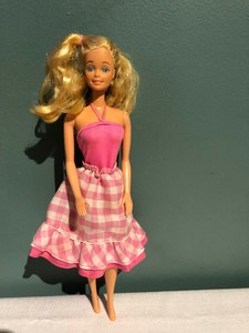 picture of the first barbie doll