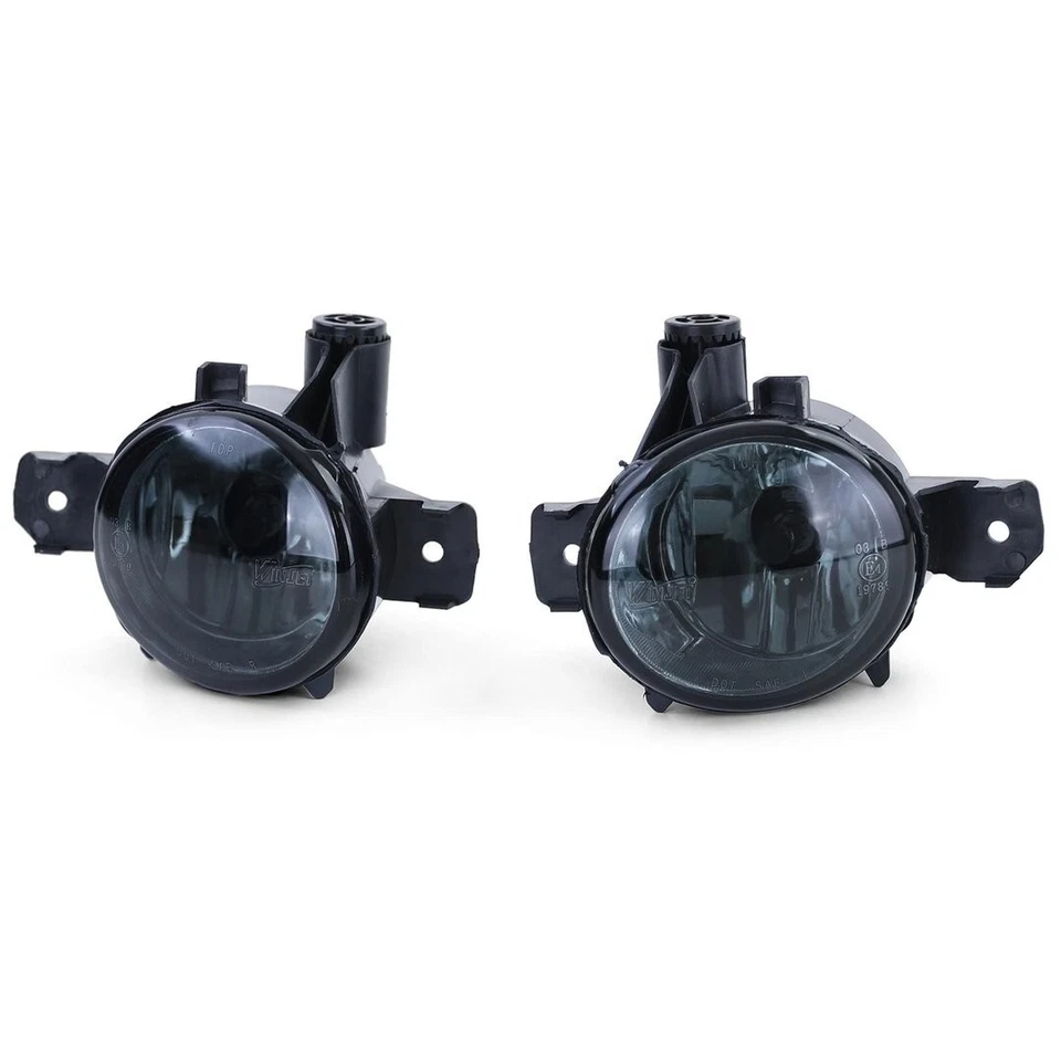 2 ANTIBROUILLARD NOIR TRANSLUCIDE BMW X1 E84 X3 E83 X5 E70 SERIE 1 E81 E82 E87 - Photo 2/3