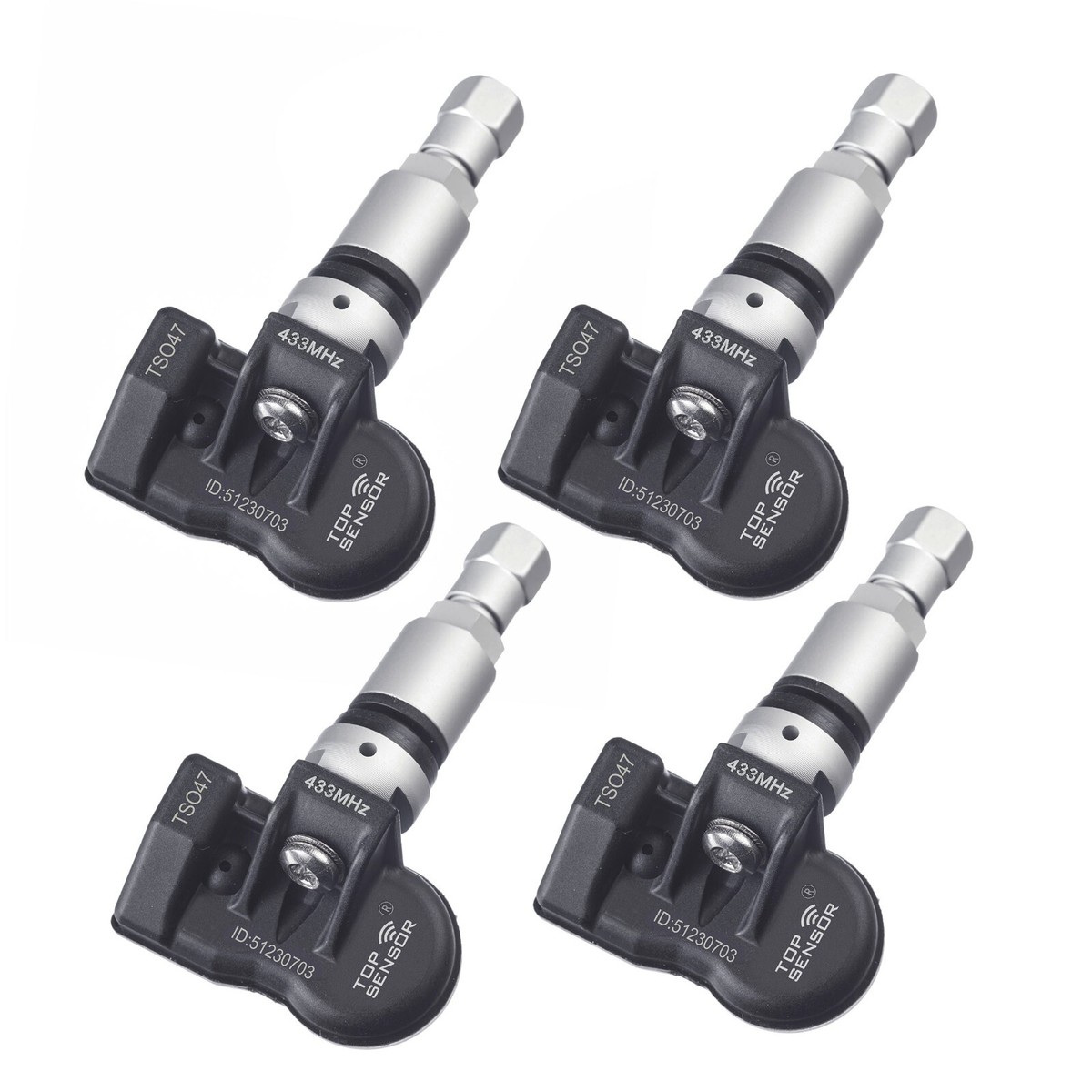 4x TPMS Reifendrucksensoren 433Mhz – Passend Für Dacia, Nissan, Renault, Opel, Smart