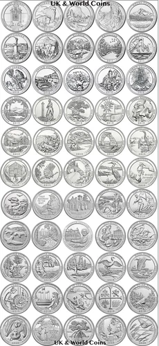 2010-2021 COMPLETE US ATB NAT. PARKS Q UNC DOLLAR P/D/S MINT COINS PICK YOURS