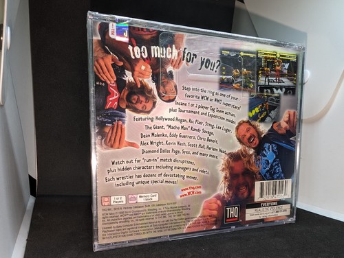 Sealed WCW Nitro (Sony PlayStation 1, 1998) - Picture 4 of 10