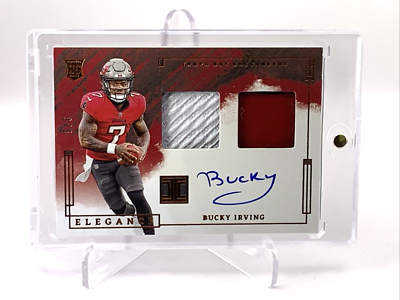 2024 Panini Impeccable Bucky Irving RPA Patch Auto /5 Elegance | eBay