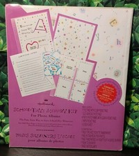 HALLMARK School Days Memory Kit for Large photo albums AR1102 NOS SEALED