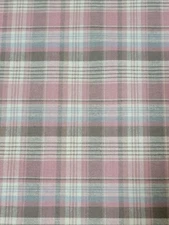 Japanese Yarn dyed fabric 1M Pink check Made in Japan  100% cotton