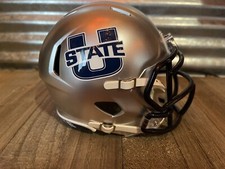 2020 Utah State Aggies Speed Mini Helmet