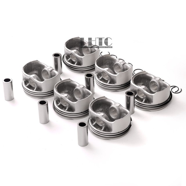 6x Pistons Rings KS STD Low Compression 9.71 For BMW E60 E90 325i 523i