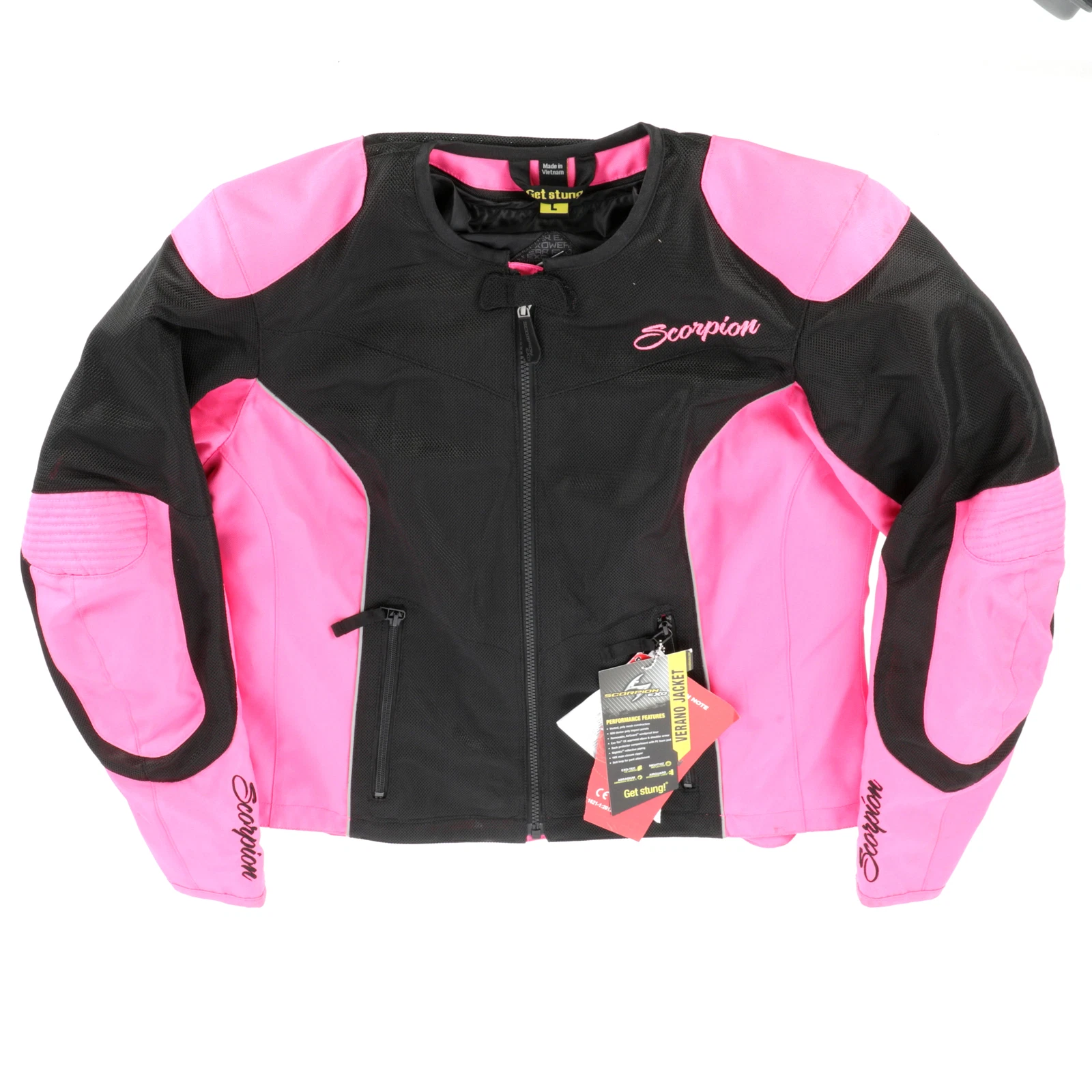 Scorpion Exo Women's Verano Pink Jacket Large