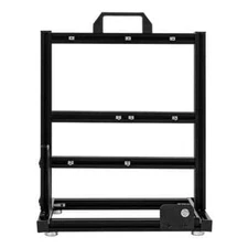 BlockCase Aluminum Open Frame Case Support ATX/M-ATX Mainboard GPU Mount 