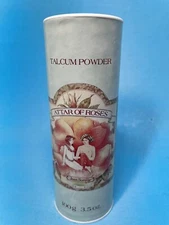 Luxury Talcum Powder Attar of Roses London England 3.5 oz.