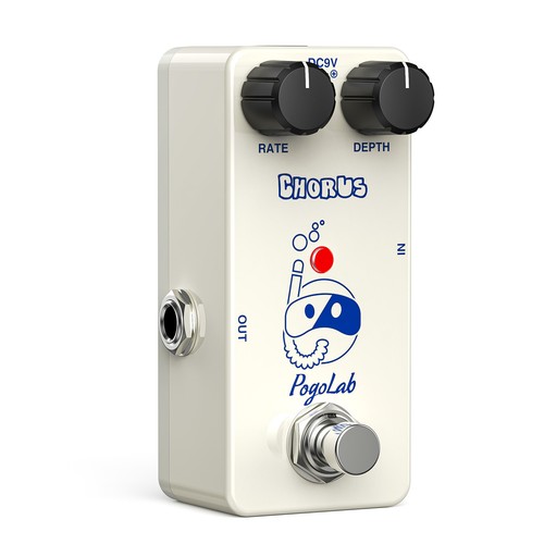 Pogolab Analog Chorus Pedal Guitar Effect Pedal True Bypass For Electric Guitar