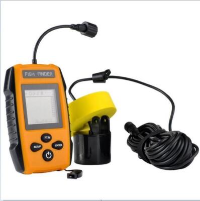200KHz Sonar Fish Finder Alarm Depth Ruler Detection LCD Display Sonar Sensor