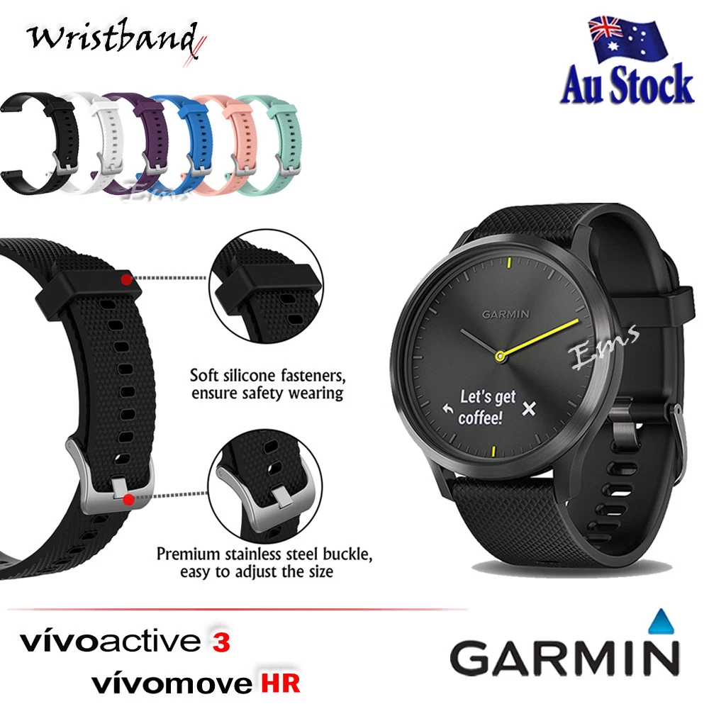 Garmin vivomove hr hotsell sport vs vivoactive 3