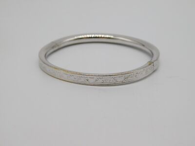SÜSSER VINTAGE DESIGNER LESTAGE GOLD GEFÜLLT BABY ARMREIF ARMBAND