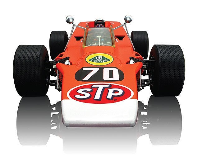 RARE GRAHAM HILL 70 LOTUS 56 STP TURBINE 1:18 RACE CAR 1968 INDY