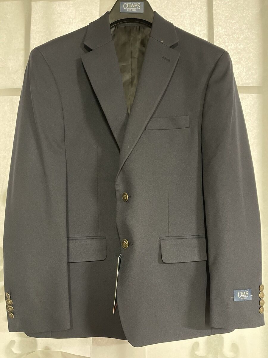 Chaps Est 1978 Men's Woolmark Blazer Size 44short Blue | eBay Chaps Est 1978 Men's Woolmark Blazer Size 44short Blue | eBay